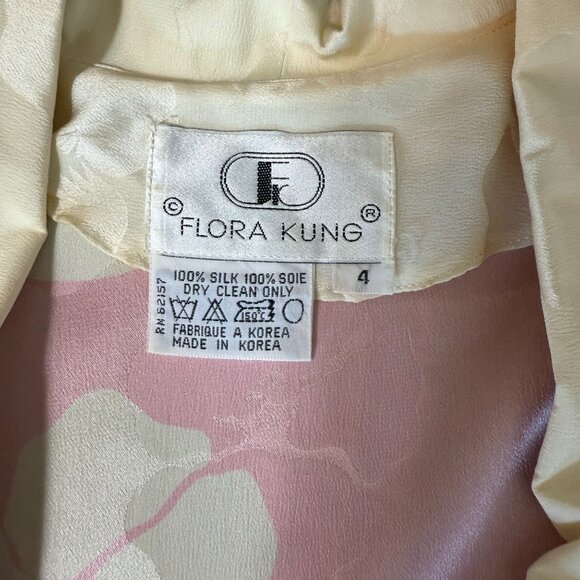 Elegant Pink Floral Wrap Dress - Picture 3 of 13